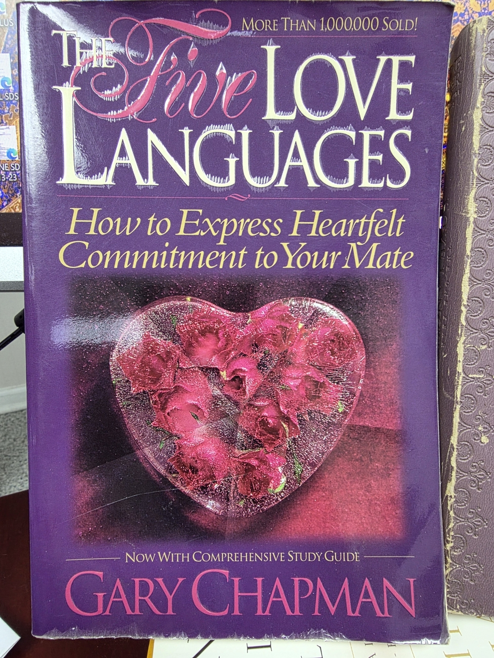 Lot of 2 Gary Chapman relationship books focused on communication